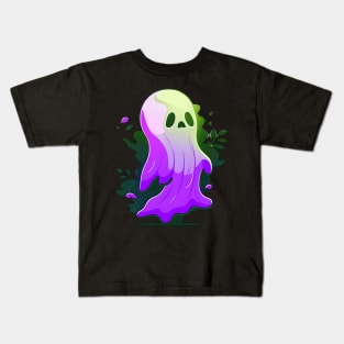 Chibi Halloween Ghost Kids T-Shirt